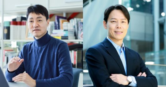 네이버의 유봉석 신임 CRO(최고책임경영책임자·왼쪽)와 황순배 CHRO(최고인사책임자). 네이버 제공