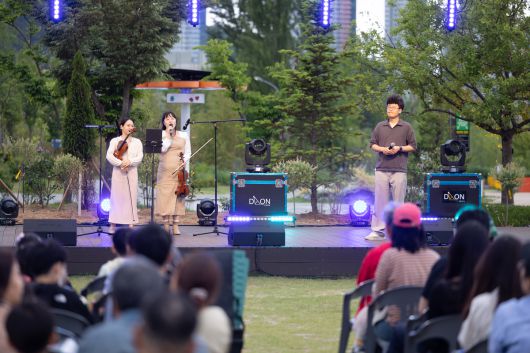 국립세종수목원 문화공연. 한국수목원정원관리원 제공