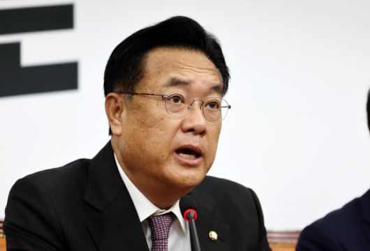 정진석 국민의힘 비상대책위원장이 19일 오전 국회에서 열린 비상대책위원회의에서 발언하고 있다. 2022.9.19 국회사진기자단