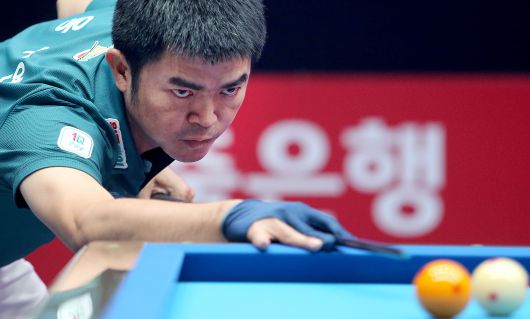 PBA 팀리그 5라운드에서 활약하고 있는 하나카드의 응우옌 꾸억 응우옌 [PBA 제공]