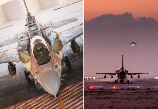 이스라엘군, 시리아에 보복 공습…로켓 2발에 전투기로 타격 / 사진=이스라엘 공군(IAF) 엑스