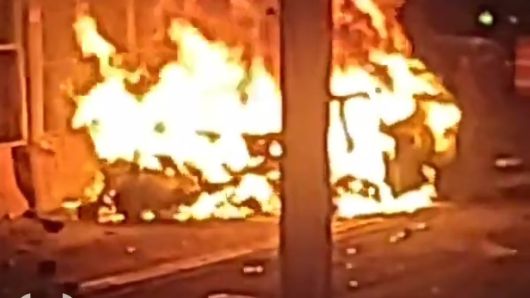 화염 휩싸인 람보르기니…뉴욕서 신호위반 도주극 벌이다 동승자 죽게 한 운전자 / 사진=시티즌