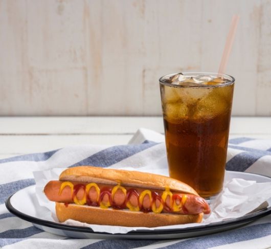 핫도그 이미지. 아이클릭아트