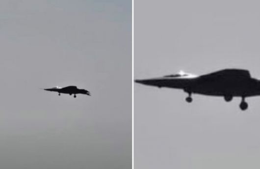 16일(현지시간) 중국에서 포착된 차세대 전투기 J-50의 모습. 엑스 캡처