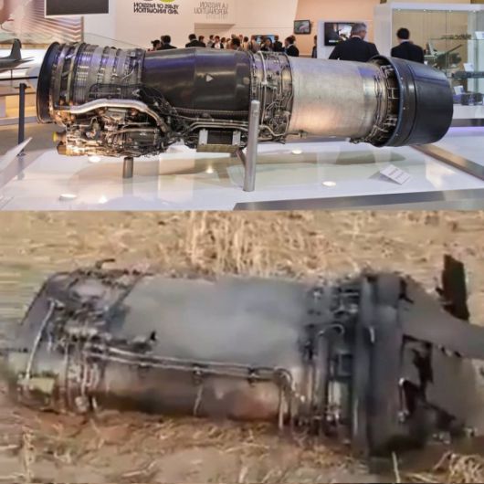 7일(현지시간) 인도와 파키스탄의 무력충돌 당시 양국군이 공중전을 벌인 이후, 파키스탄 펀자브주에서 인도군이 운용하는 프랑스산 4.5세대 다목적 최신예 전투기 ‘라팔’ 탑재  M88 터보팬 엔진과 유사한 잔해가 발견됐다. 파키스탄군은 중국산 J-10C 전투기로 라팔 3대 등 인도군 전투기 5대를 격추했다고 주장했다. 2025.5.8 엑스