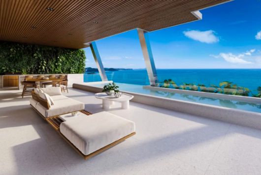 브라질 남부 관광도시 발네아리오 캄보류 해안에 건설되는 ‘세나 타워’ 구상도.