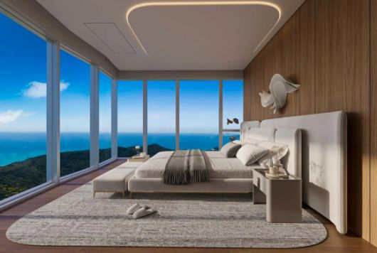 브라질 남부 관광도시 발네아리오 캄보류 해안에 건설되는 ‘세나 타워’ 구상도.