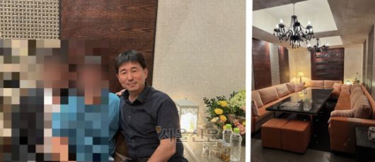 더불어민주당이 19일 오후 서울 여의도 중앙당사에서 윤석열 전 대통령의 내란 우두머리 혐의 재판을 담당하는 지귀연 서울중앙지법 부장판사의 룸살롱 접대 의혹 관련 사진을 공개했다. 2025.5.19 더불어민주당 제공