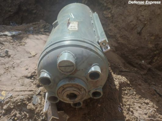 러시아가 우크라이나 전쟁에 새로 도입한 샤헤드-136 자폭 드론용 90kg 신형 복합탄두. 디펜스 익스프레스 제공