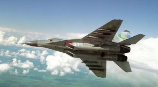 우크라이나 공군이 운용하는 미그(MiG)-29 전투기 자료사진