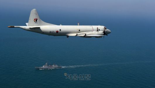 P-3 해상초계기. (사진제공=해군)