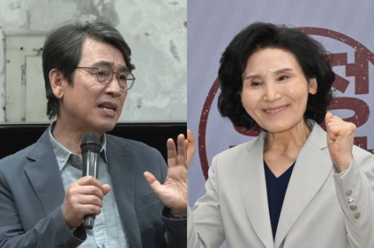 유시민 작가, 설난영 여사. 유튜브 ‘김어준의 다스뵈이다’ 캡처·서울신문