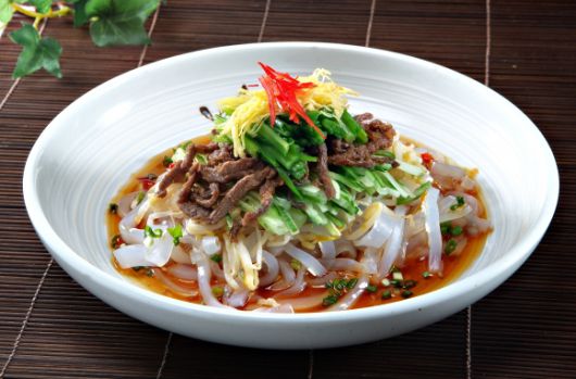 탕평채 이미지. 아이클릭아트