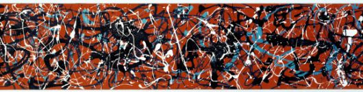 잭슨 폴록, 수평적 구조, 1949.