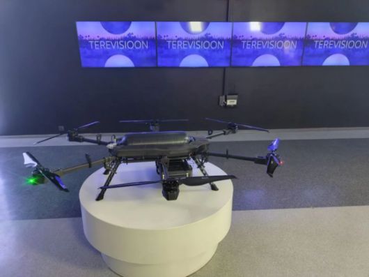 에스토니아 기업 스카이코프 테크놀로지의 수소 드론. 홈페이지 캡처