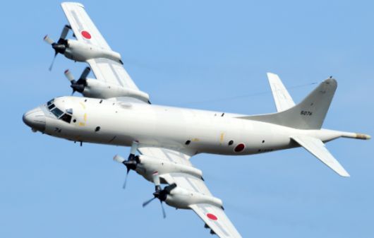 일본 자위대 P-3C 초계기 자료사진. 위키미디어