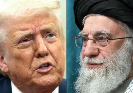 도널드 트럼프 미국 대통령(왼쪽)과 아야톨라 알리 하메네이 이란 최고 지도자. AFP 연합뉴스 자료사진