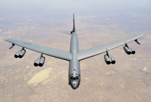 미국을 대표하는 전략폭격기 B-52. 미 공군 제공