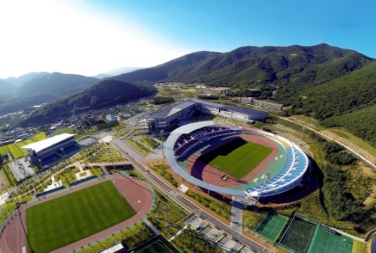 문경시 신기동 국군체육부대 전경. 문경시 제공