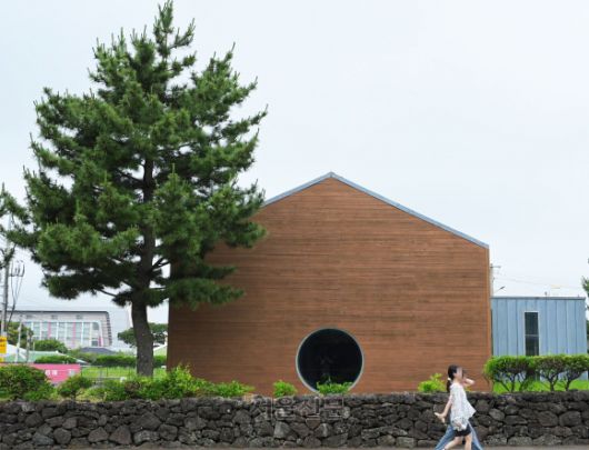 국보 ‘세한도’가 모티브인 추사관.