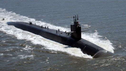 핵 추진 순항미사일 잠수함인 플로리다함(SSGN 728). 자료사진