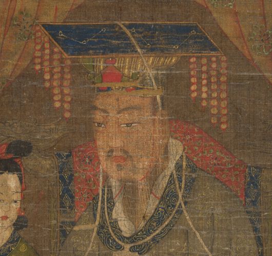 북두칠성이 그려진 염라왕도