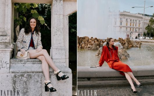 영국 유력잡지 태틀러와 인터뷰한 유제니아 공주. 출처=인스타그램