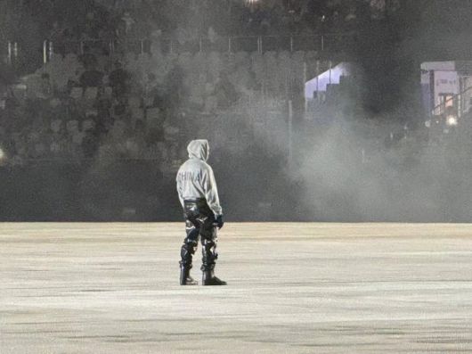 상하이 공연 중인 래퍼 카녜이 웨스트. 출처=엑스