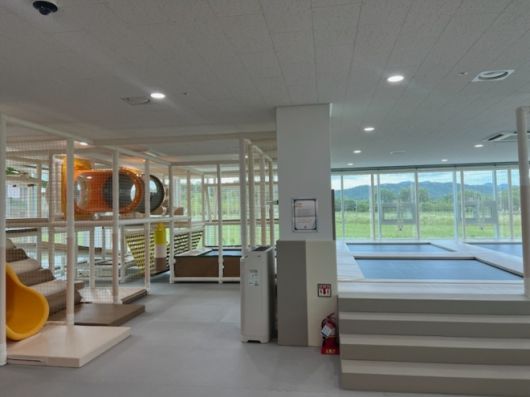 꿈자람터에 마련된 어린이 실내 놀이터. 진천군 제공.