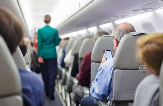 기내 관련 이미지. 기사와 직접적인 관련 없음. 아이클릭아트