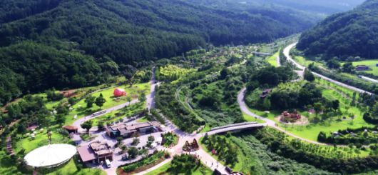 국립백두대간수목원 전경.  국립백두대간수목원 제공