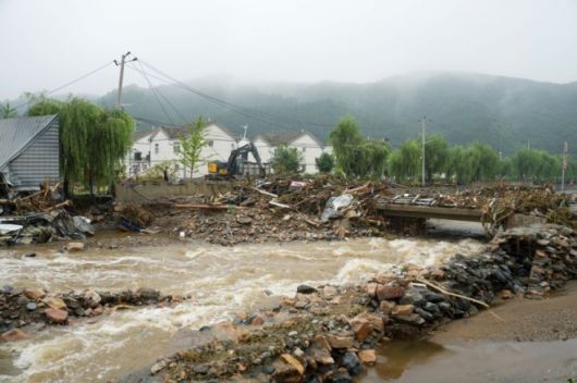 27일 중국 베이징 외곽 미윈구의 시완쯔촌. 신화·EPA 연합뉴스