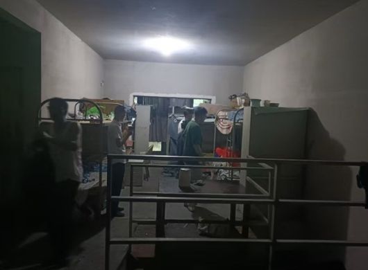 저우씨가 사용한 숙소. 웨이보 캡처