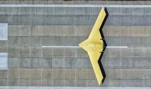 중국의 최신형 스텔스 무인 항공기 CH-7의 프로토타입. 소셜미디어 캡처