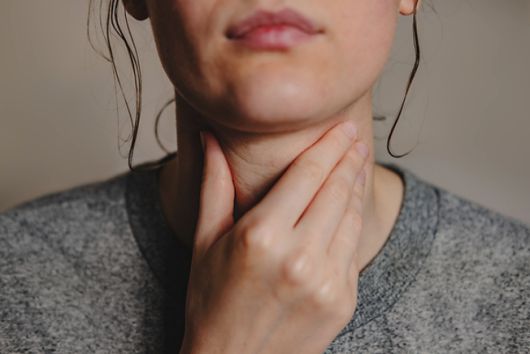 인후통 관련 이미지. 아이클릭아트