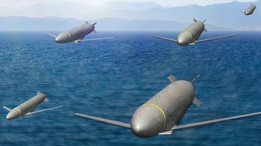 록히드마틴이 제시한 저비용 장거리 순항미사일 콘셉트 아트. ERAM과 직접적으로 동일한 무기는 아니지만, 유사한 개념으로 개발 중인 저비용 장거리 타격 체계 구상을 보여준다. 사진=록히드마틴