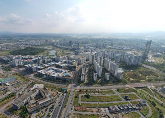 나주 빛가람동 일대 광주전남공동혁신도시 전경. 나주시 제공.