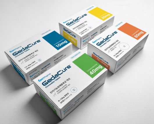 신약개발 벤처기업 지엔티파마가 세계 최초로 개발한 반려견 인지기능장애증후군 신약 ‘제다큐어’