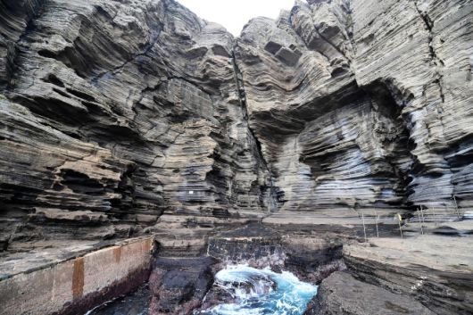 제주 사계리 용머리 화산쇄설층. 국가유산포털 제공