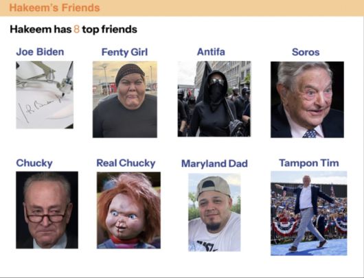 민주당을 겨냥한 백악관의 조롱. 백악관 홈페이지