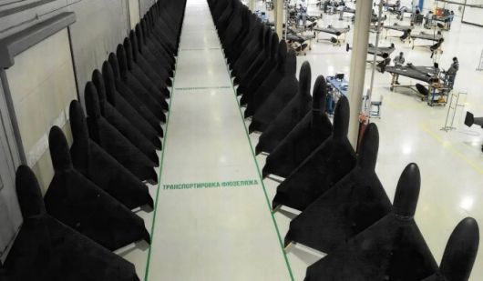 러시아 타타르스탄의 옐라부가에 위치한 드론 공장