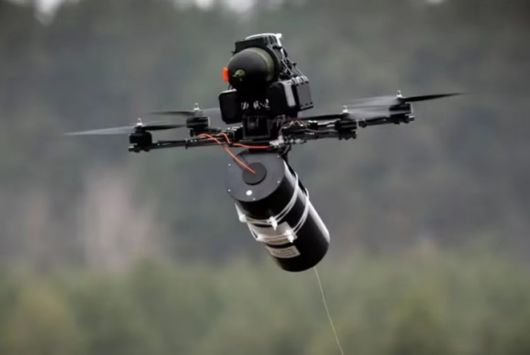 광섬유 드론 자료사진