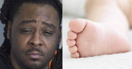 레이나드 타이론 허프 머그샷·신생아 발 자료사진. 오세올라 카운티 보안관 사무소·아이클릭아트