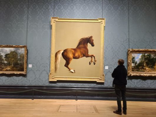 런던 내셔널갤러리 전시 모습