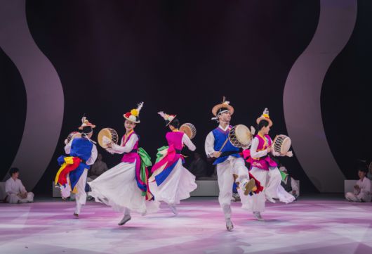 국립국악원이 오는 22일 ‘새해국악연’에서 선보이는 풍장무.  국립국악원 제공