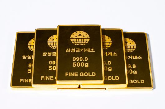 호반그룹 삼성금거래소 골드바. 호반그룹 제공