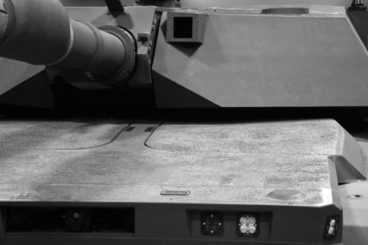 M3E1 시제품 차체 정면 모습. 미 육군 제공