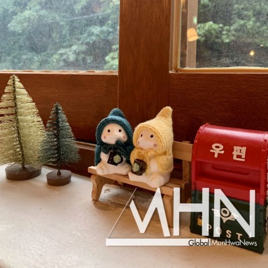 신촌 유원섬커피, 비오는날 가기 좋은 아늑한 우드톤 카페
