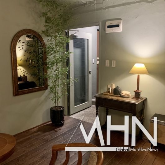 삼청 가배도, 비오는날 가기 좋은 아늑한 우드톤 카페