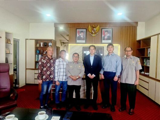 4월 21일 TYM과 인도네시아 정부기관 관계자가 미팅을 진행했다.  / 사진제공=TYM